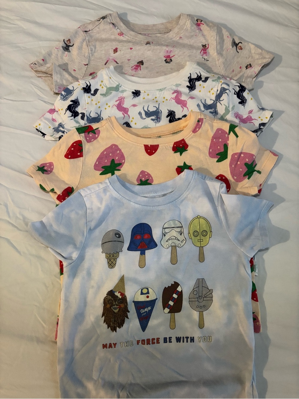 Bundle of Four Old Navy Short-Sleeve Tee for Girls